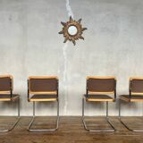 Set of 4 Marcel Breuer chairs Made in ITALY