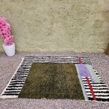 Berber rug in natural wool 2.5x1.5 m