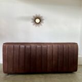 De Sede DS-84 vintage 3-seater designer thick buffalo leather sofa