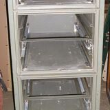 Kardex industrial metal cabinet with 4 drawers + 4 interior drawers