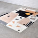 Vintage Handwoven Rug with Abstract Design, 1980s