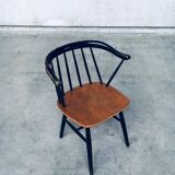 Set of Mid-Century Modern Fanett Armchairs, Denmark, 1950s