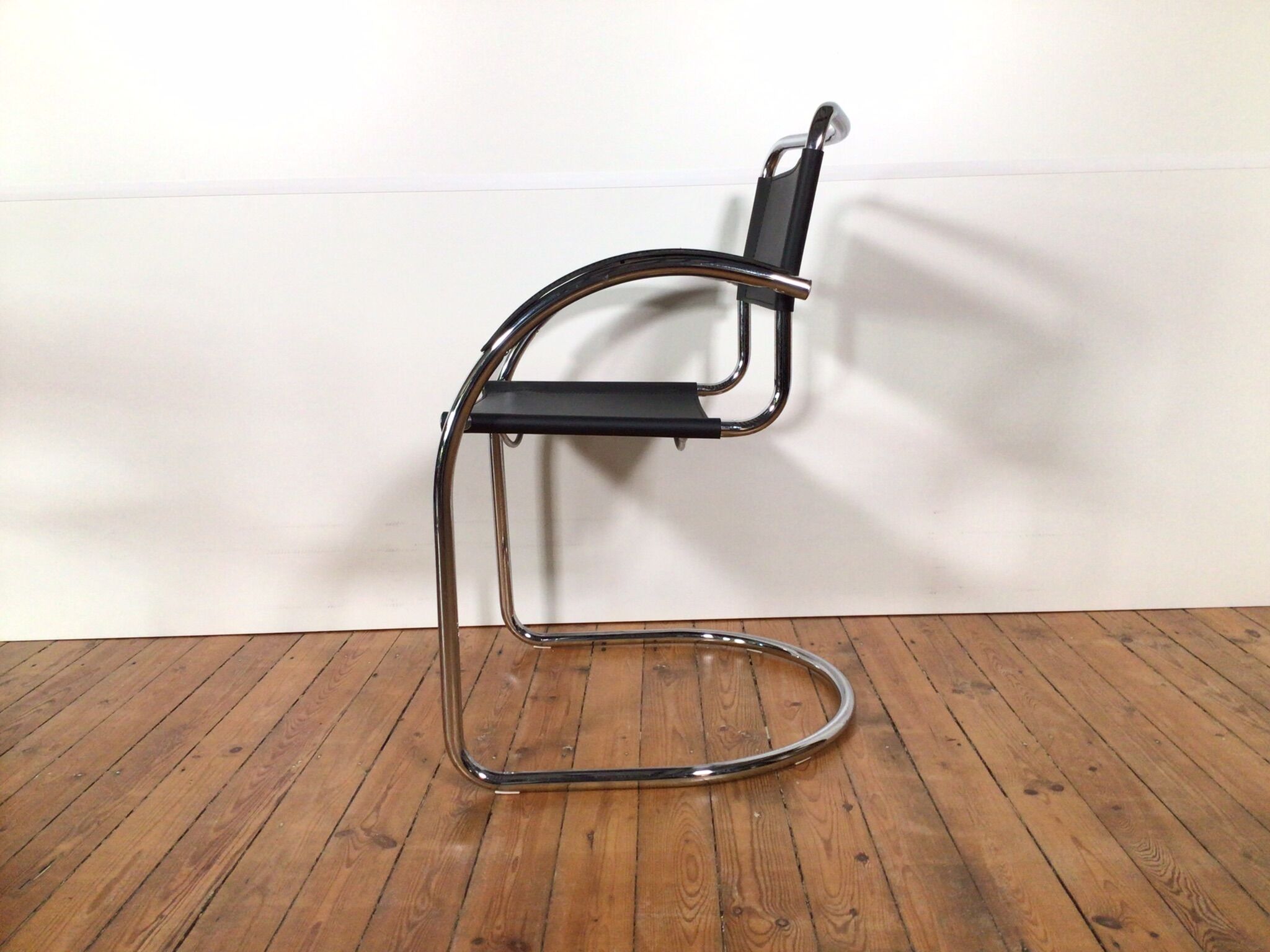 Set 4 chroom buisstoelen
