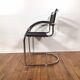 Set 4 chroom buisstoelen