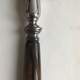 Silver metal leg sleeve