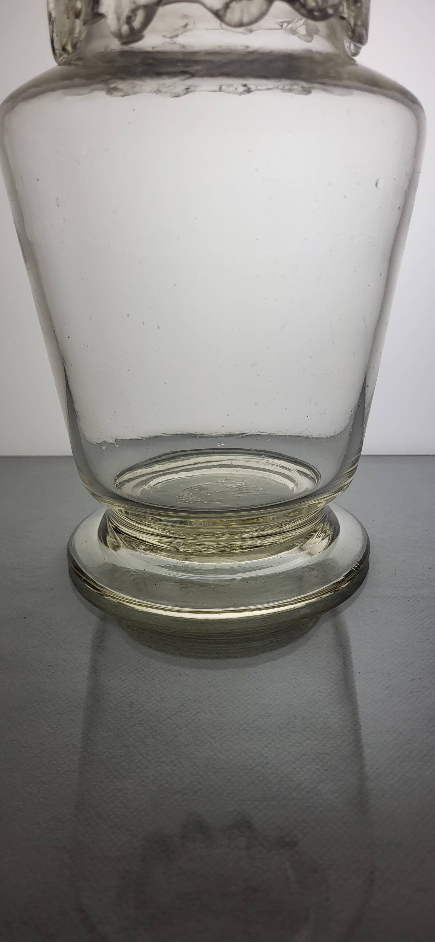 19th century blown glass vases (*2)