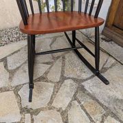 Rocking-chair scandinave vintage
