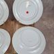 Set of 6 semi-deep plates Sarreguemines