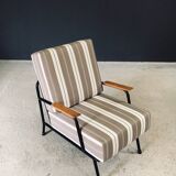 Mid-Century Modern Lounge Chair, France, 1950s