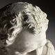 Buste de Vitellius en plâtre romain, 20e siècle.