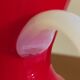 Opaline glass vase