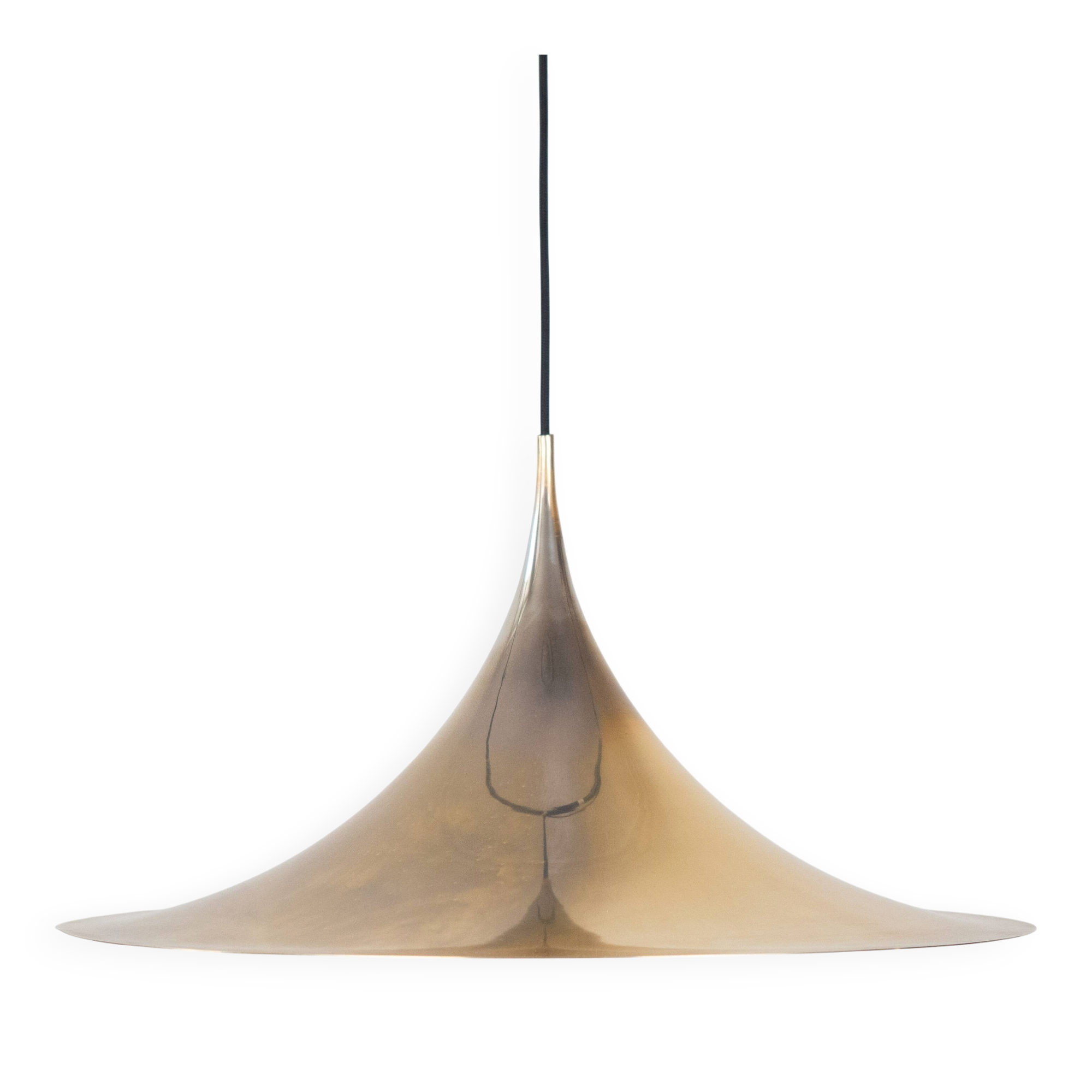 Semi-vintage Danish pendant lamp by Bonderup and Thorup, Fog and Morup, 1968.