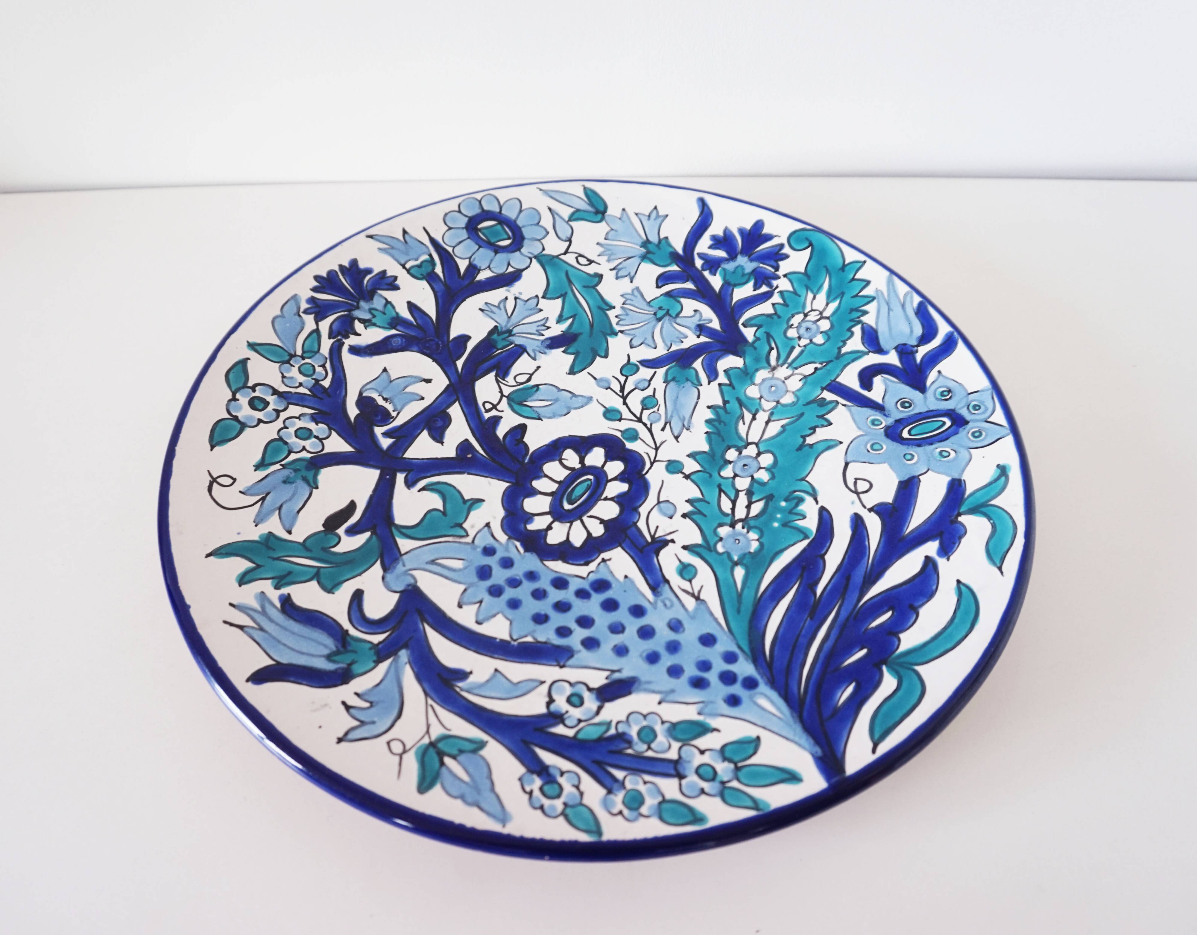 Large ceramic dish from Spain