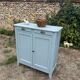 Buffet parisien vintage bleu 