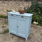 Buffet parisien vintage bleu 