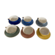 6 tasses avec soucoupes Villeroy Boch