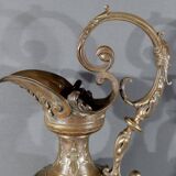 Paire d’aiguières en bronze, art nouveau – 1910