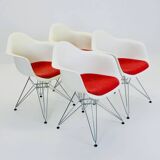 4 x DAR armchairs by Charles & Ray Eames for Vitra