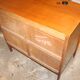 Commode vintage en osier
