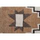 Vintage Turkish Oushak Handmade Cotton White Wool Runner 108x326