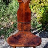 Brutalist chalet chair from the 50s
