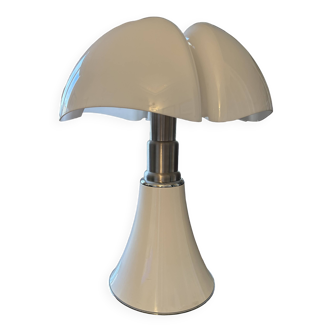 Large white pipistrello lamp for martinelli luce