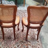 Pair of canne chairs