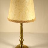 Golden brass lamp