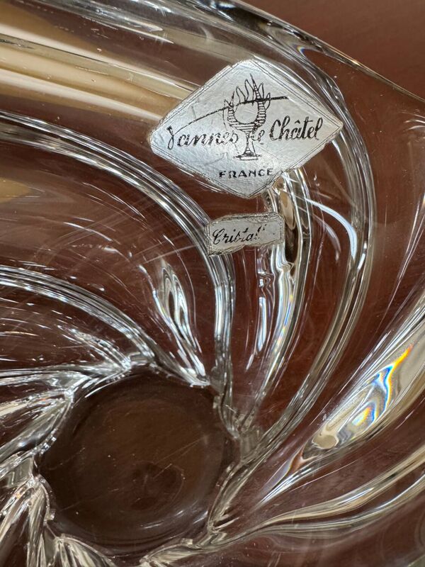 Coupe cristal Vannes années 60