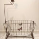 Old metal cradle from the late 1920s