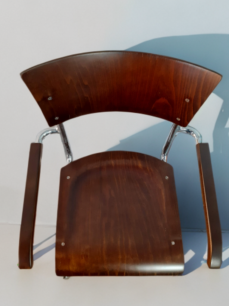 Paire de chaises Mücke Melder, Bauhaus tchèque 1930s