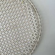 Round tray in openwork sheet metal Mathieu Mategot 1960?