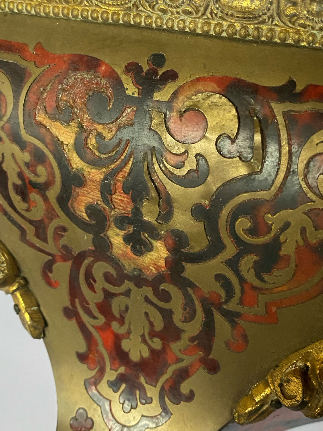 Boulle Marquetry Lamp Base from the Regency Period