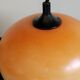Suspension vintage orange