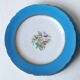 6 dessert plates in porcelain Old Paris 19th century
