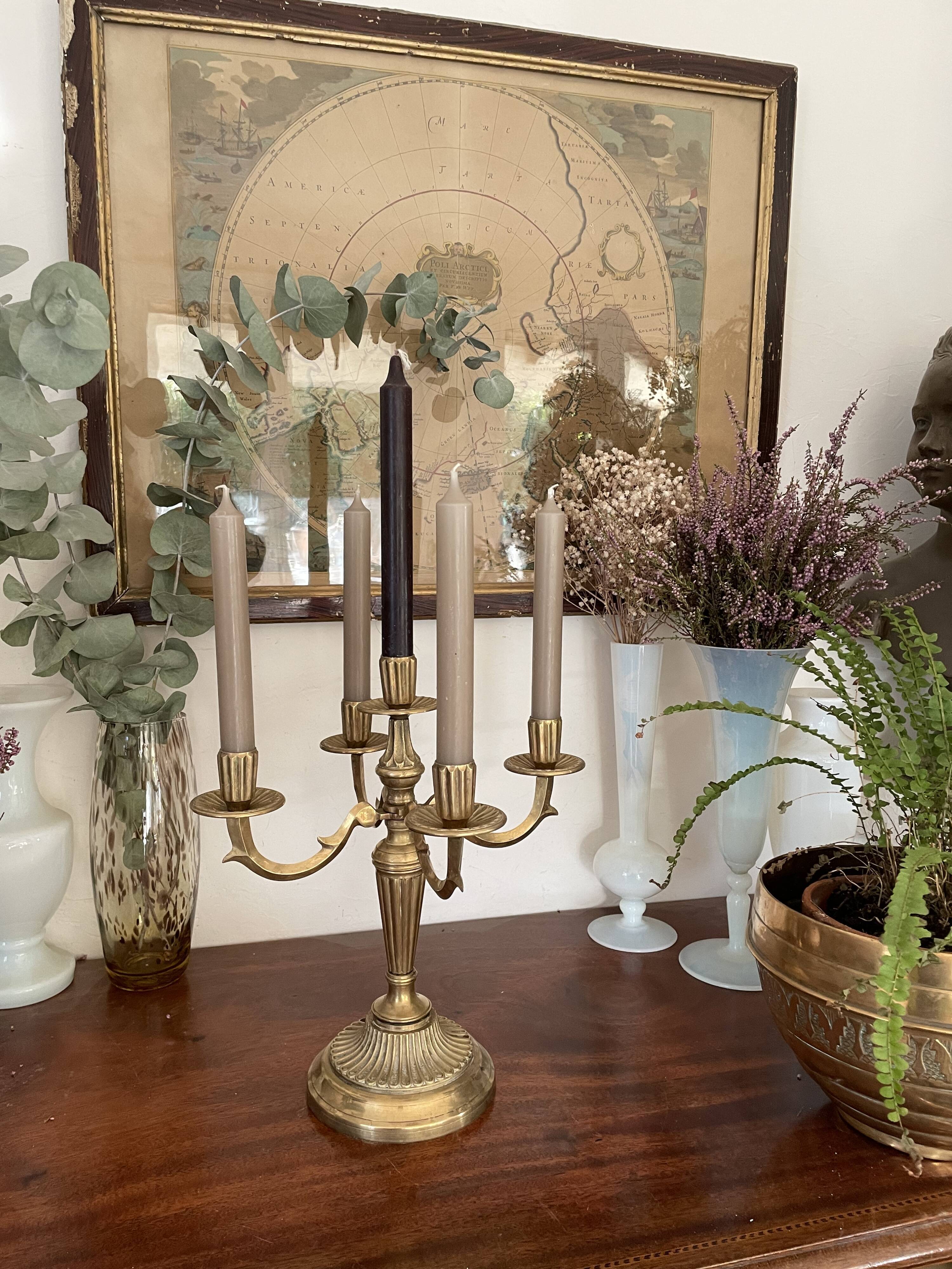 Chandelier en laiton