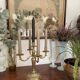 Chandelier en laiton