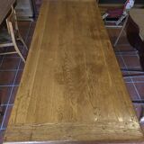 Oak farmhouse table
