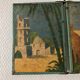 Miroir triptyque barbier 18x41 vintage 1940
