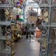 Wrought iron mirror