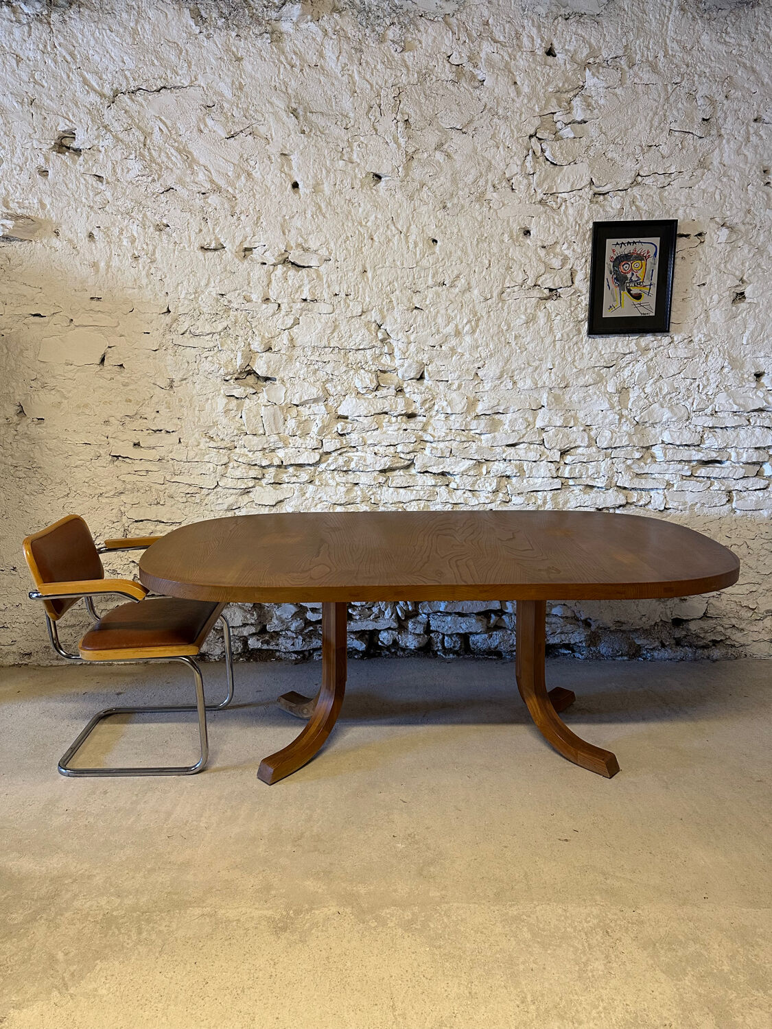 T40 dining table by Pierre Chapo