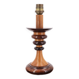 Totem wooden lamp, 70s