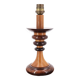 Totem wooden lamp, 70s