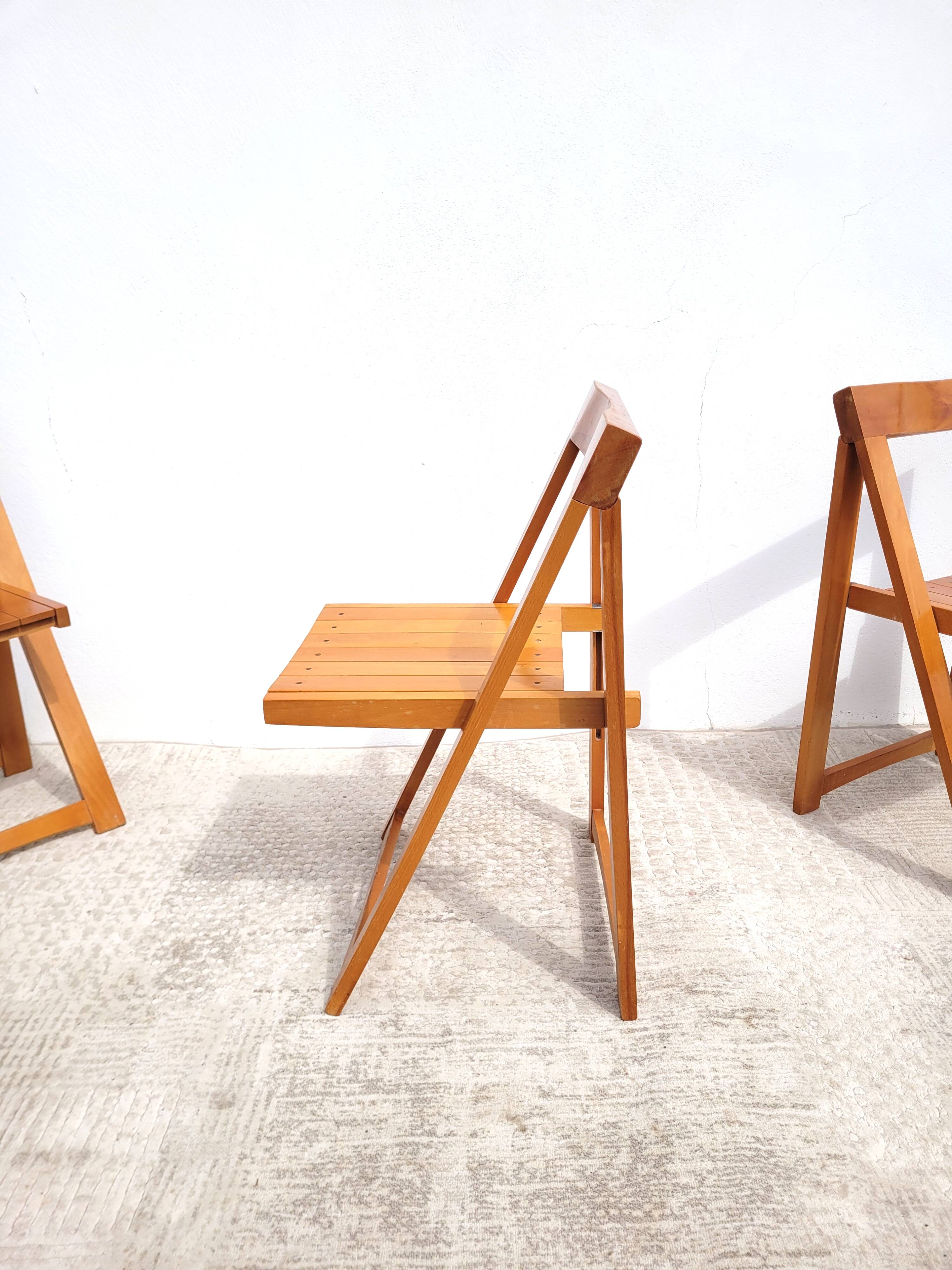 Aldo Jacober folding chairs 1960