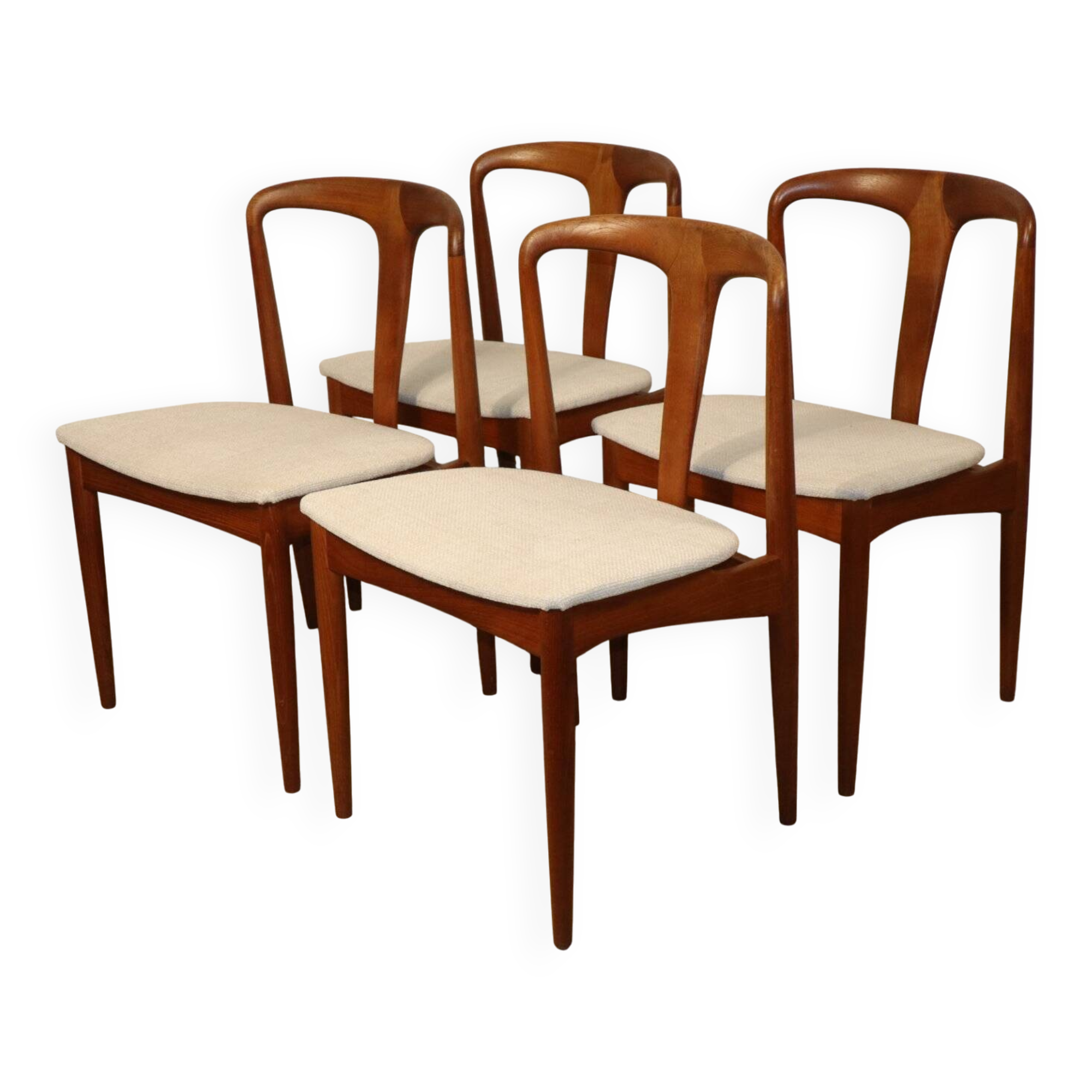 Set of 4 “Juliane” chairs by Johannes Andersen – 1960s