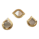 Trio Miroir Laiton