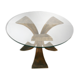 Brutalist side table Willy Ceysens