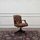 Brown Chesterfield President Office chair
