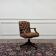 Brown Chesterfield President Office chair
