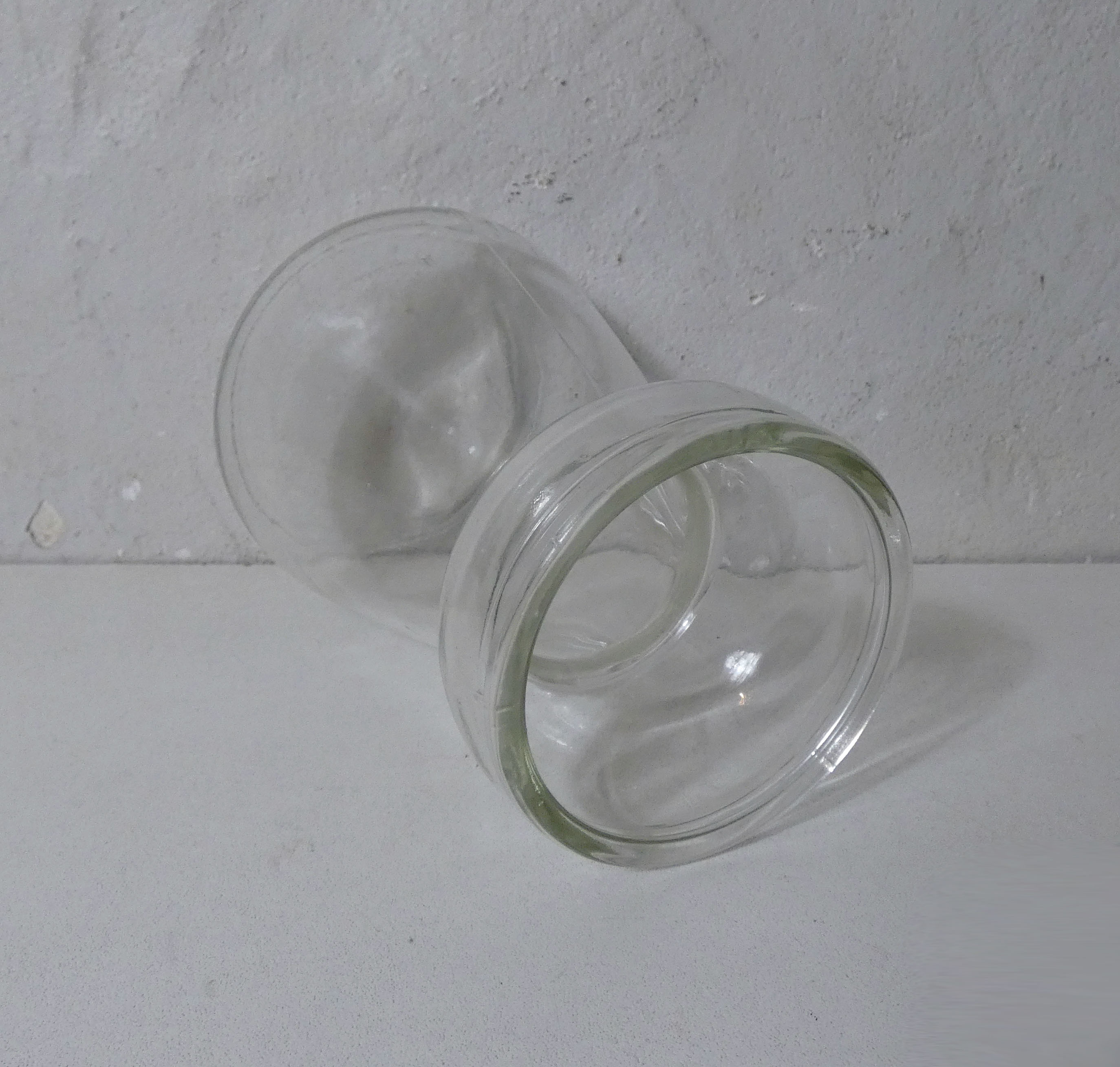 Vase à bulbe jacinthe en verre épais